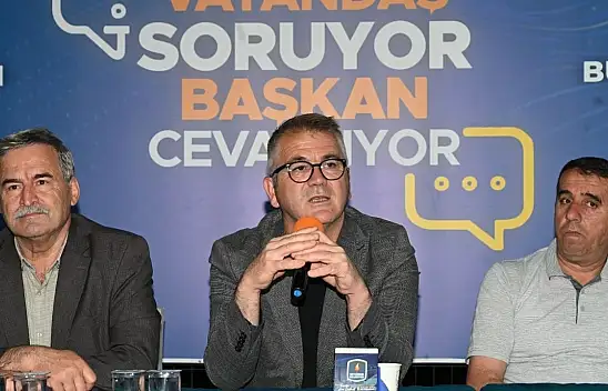 Vatandaşlar sordu başkan cevap verdi