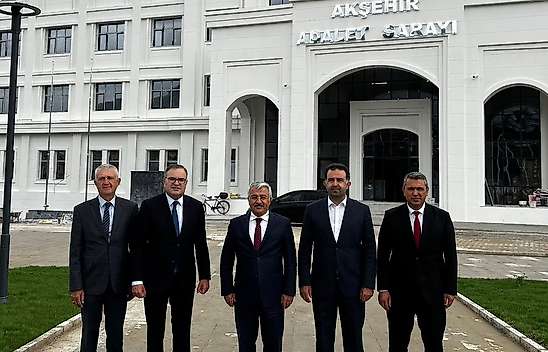 Yeni Akşehir Adalet Sarayı açılışa gün sayıyor