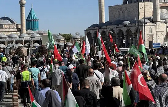 Yüz binlerce Konyalı Filistin için tek yürek olacak