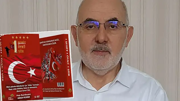  1 Şehit 1 Öykü 1 Şiir Kitabı yayımlandı