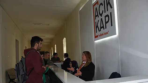 'Açık Kapı' 24  saat yanınızda