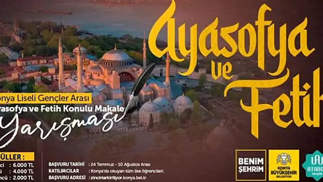 'Ayasofya ve Fetih' makale yarışmasının kazananları belli oldu