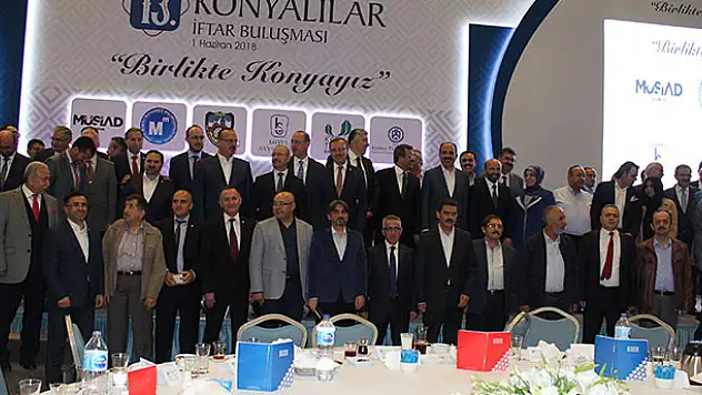 'Birlikte Konyayız' iftar buluşması gerçekleşti