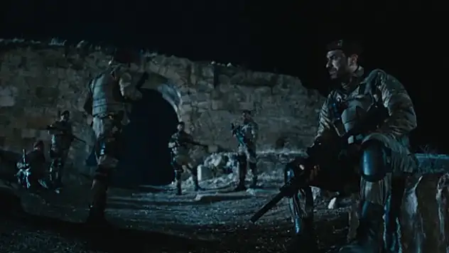 'Bordo Bereliler Suriye'de' filminde Osmanlı tokadı