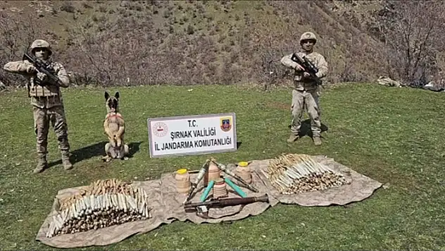 'Bozdoğan-28' operasyonlarında 82 mağara, sığınak ve barınma alanı imha edildi
