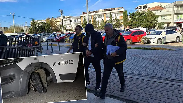 'Düz kontak' yöntemiyle çaldığı minibüsle 130 kilometre kaçan şüpheli tutuklandı

