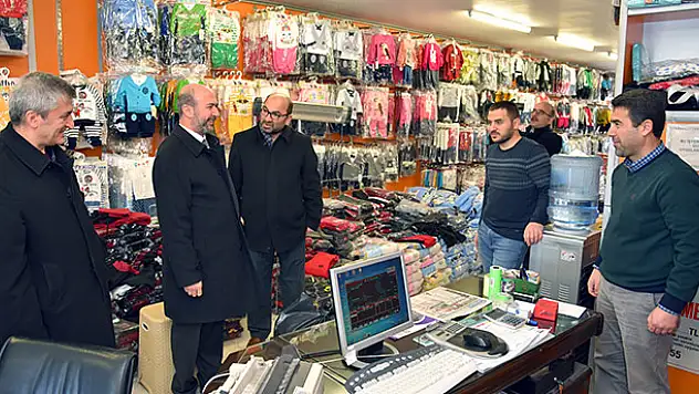 'Esnafımızla ve tüm hemşehrilerimizle birlik ve beraberlik içindeyiz'