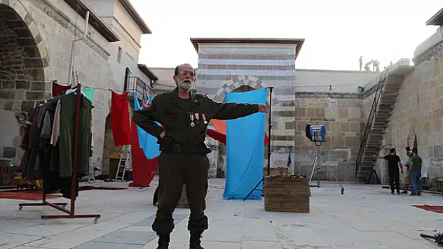 'İhtiyarlar Taburu'  filminin çekimleri Konya'da devam ediyor