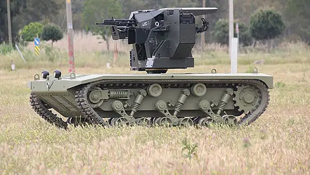 'İnsansız mini tank' için seri üretim imzası