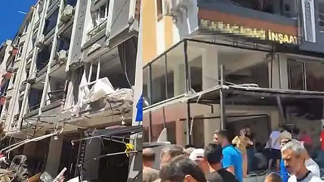  İzmir'de binada patlama! Ölü ve yaralılar var