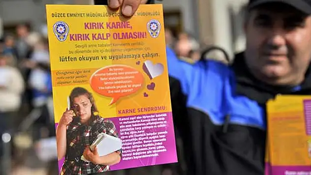 'Kırık Karne Kırık Kalp Olmasın Projesi'