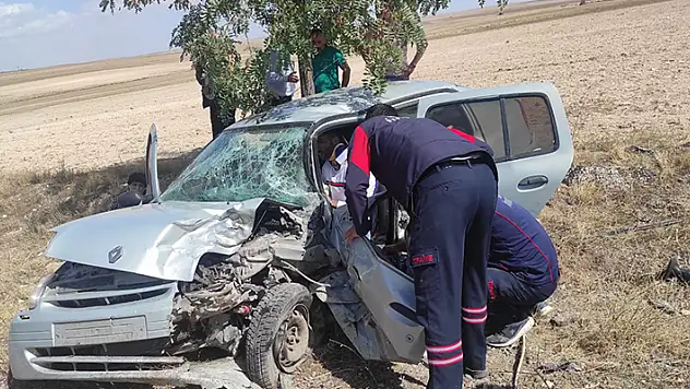  Konya'da iki otomobilin çarpıştığı kazadan acı haber! Hastanede hayatını kaybetti