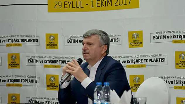 'Konya'ya hizmet etmek herkese nasip olmaz'