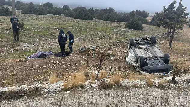  Konya'da cenazeye katılmak için yola çıkan karı koca kaza yaptı! Biri öldü, biri yaralandı