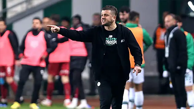  Konyaspor Teknik Direktörü Hakan Keleş: Hiç beklemediğimiz bir sonuç