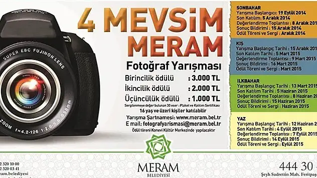 'Meram'da İlkbahar' Değerlendirmesi Yapıldı