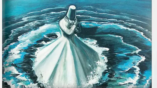 'Mevlana'ya Saygı III' sergisi sanatseverlerle buluştu