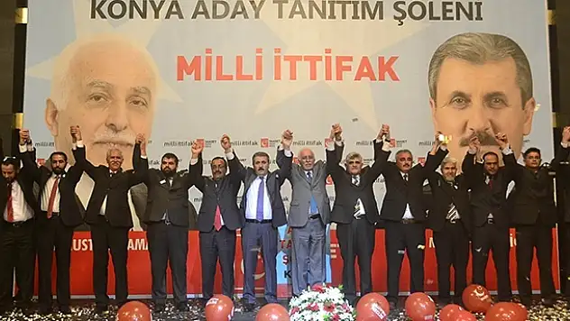 'Milli İttifak' Konya adaylarını tanıttı
