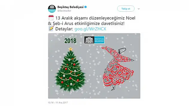 'Noel Baba ile Hazreti Mevlana bir araya gelmez'