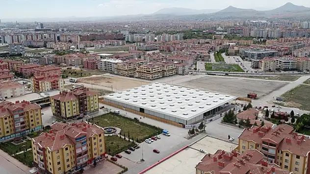  Sancak Kapalı Pazarı tamamlanıyor