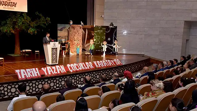 'Tarih Yazan Çocuklar Karatay'da Projesi'nin tanıtımı yapıldı
