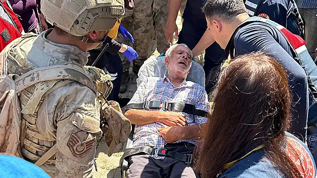 'Tarlaya gidiyorum' diye evden çıktı, 24 saat sonra arazide bitkin bulundu
