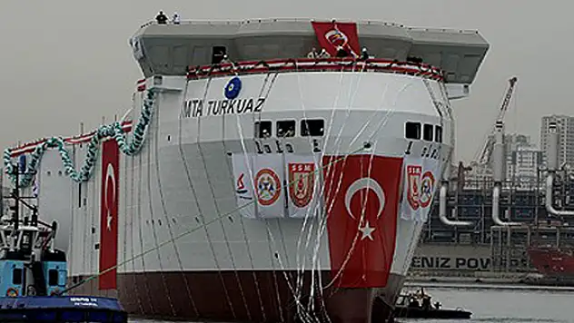 'TURKUAZ' denize indirildi