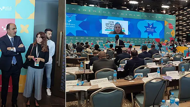  UCLG Dünya Konseyi toplantısında Başkan Altay'dan Gazze protestosu! Salonu terk etti