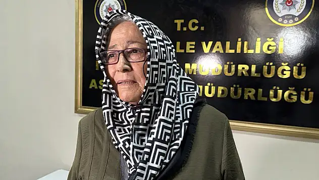  Yaşlı kadın, polisin takibiyle dolandırılmaktan kurtuldu