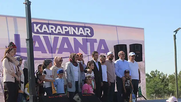 1. Karapınar Lavanta Festivali başladı
