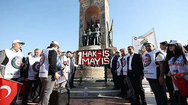 1 Mayıs Emek ve Dayanışma Günü kutlanıyor
