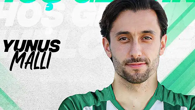 10 numaralı forma sahibini buldu! Konyaspor, Yunus Mallı'yı renklerine bağladı