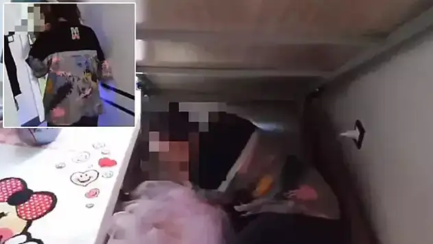 10 yıl hapisle aranan kadın, bazanın içinde yakalandı

