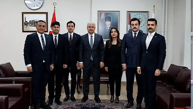 112. Dönem Kaymakamlarından Vali Akın'a Ziyaret