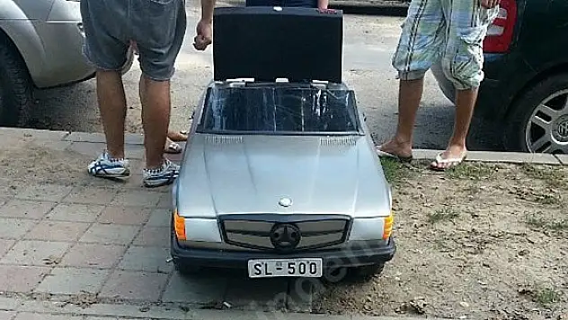 12 bin Euro'ya tek kişilik Mercedes