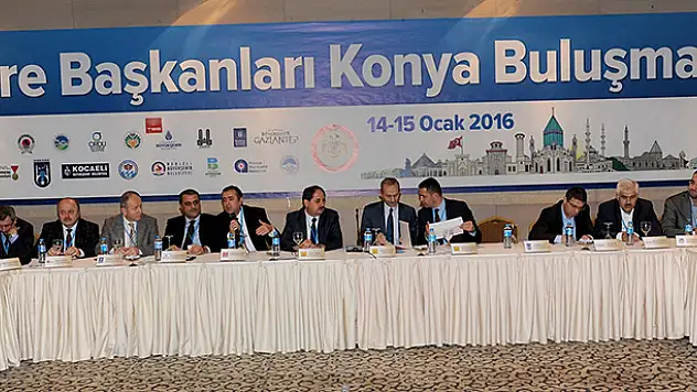 13 Büyükşehir'in Daire Başkanları Konya'da