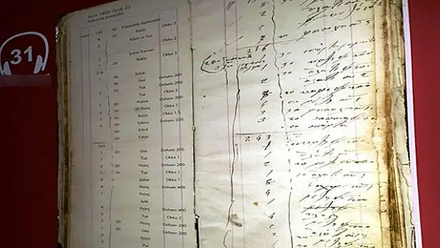 138 yıllık defterde yok yok
