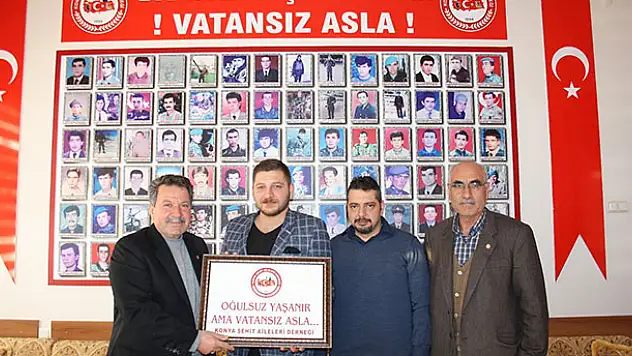 14 Şubat gelirini Şehit Aileleri Derneğine bağışladı