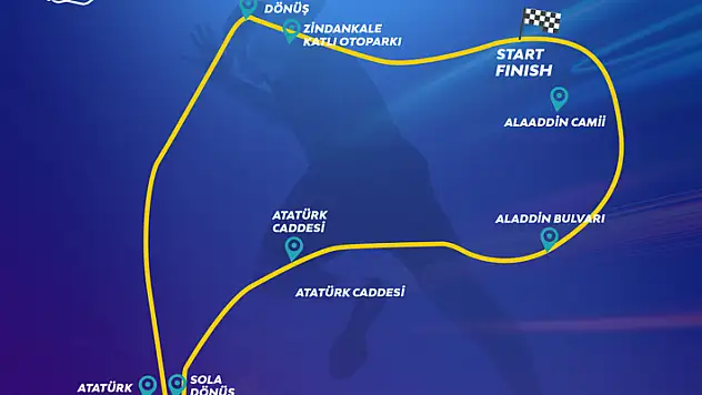 15 Ekim Pazar günü Konya'da bu yollar kapalı olacak!