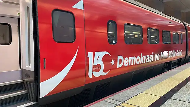 15 Temmuz Demokrasi ve Milli Birlik Treni uğurlandı
