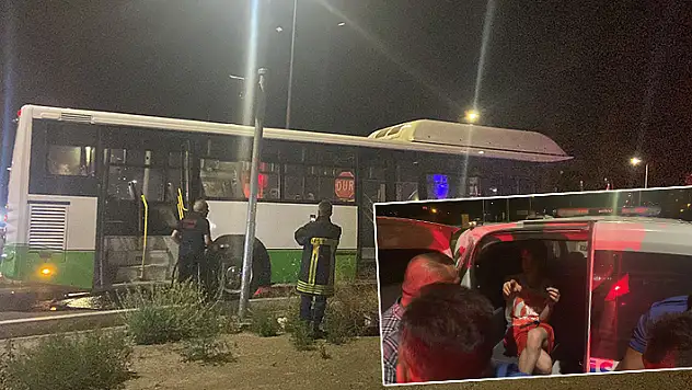 15 yaşındaki çocuk, kontağı üzerinde olan halk otobüsünü kaçırdı

