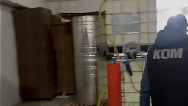 17,5 ton sahte alkol ele geçirildi