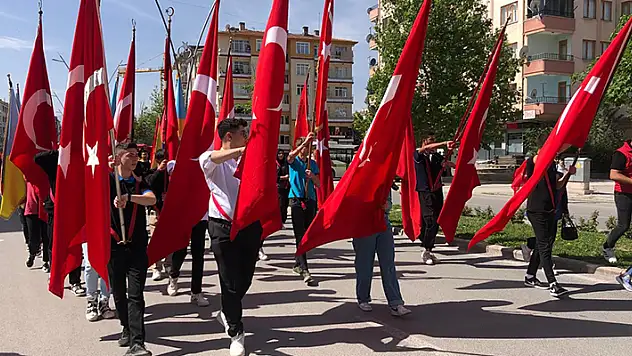 19 Mayıs Atatürk'ü Anma Gençlik ve Spor Bayramı, Konya'nın Ereğli ilçesinde coşkuyla kutlandı
