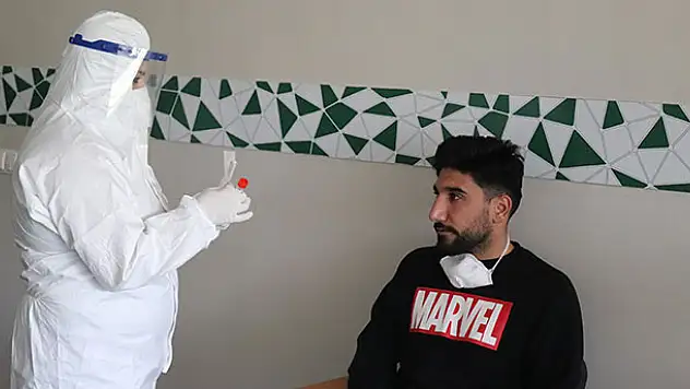 1922 Konyaspor'a Covıd-19 testi