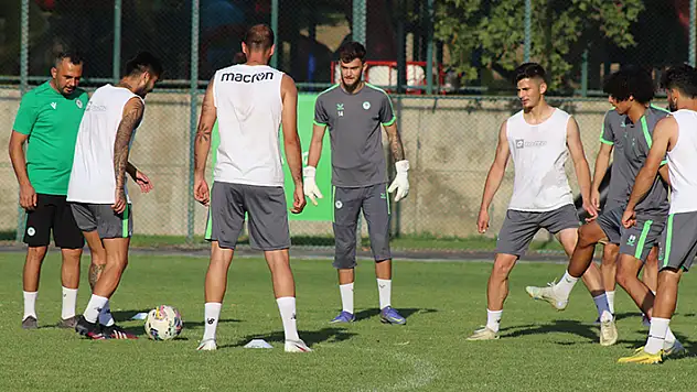 1922 Konyaspor'da yeni sezon hazırlıkları sürüyor