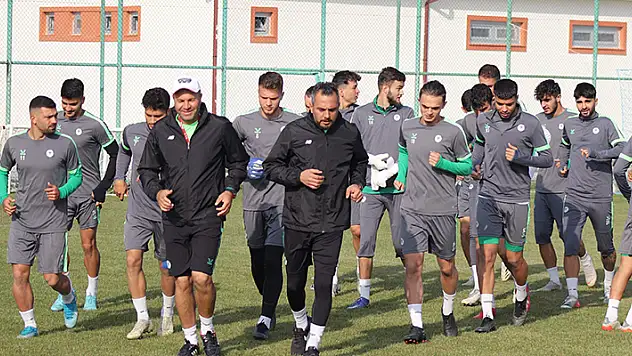 1922 Konyaspor Mersin'e hazırlanıyor