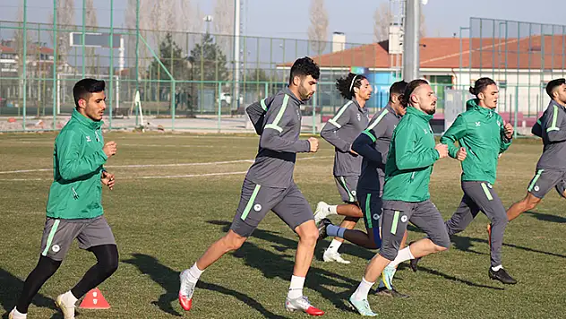 1922 Konyaspor'da tatil devam ediyor