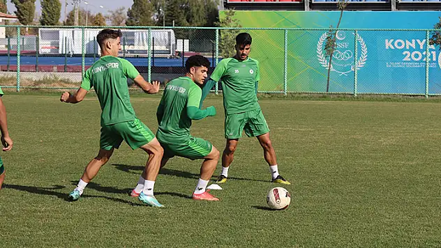 1922 Konyaspor'da tempo yüksek