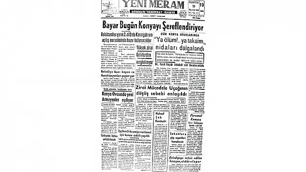 1958 hasadı yüz güldürmüş