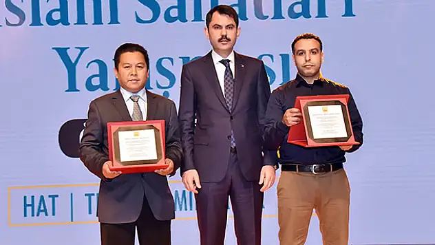 2. Uluslararası İslam Sanatları Yarışması'nın ödülleri verildi